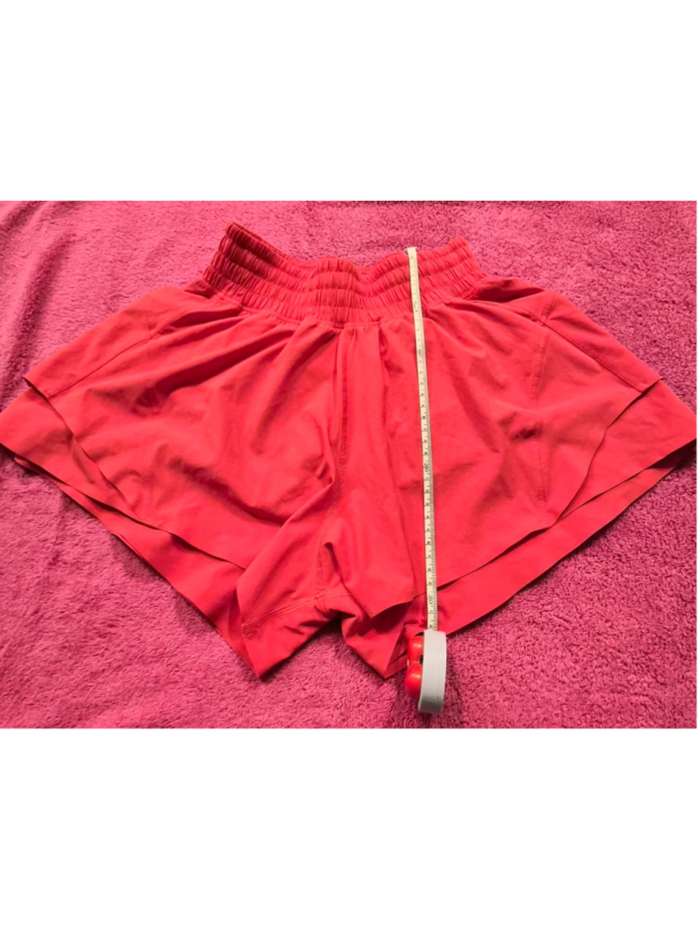 Women's Lululemon Athletic Shorts Red Size 2